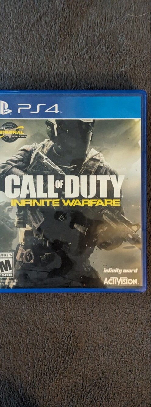 Sony PS4 Call of Duty: Infinite Warfare - Blue, Black & Gray Cover